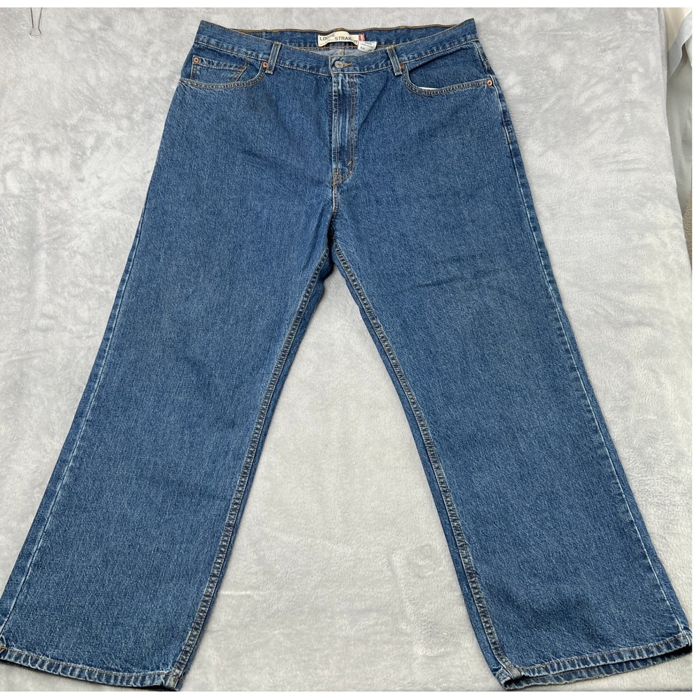 Levi's 569 Loose Straight Jeans Size 40 Blue Mens Vintage Y2K Baggy Skater Denim